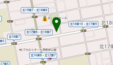 SAPPORO KITA 18 JO HOUSEの地図画像