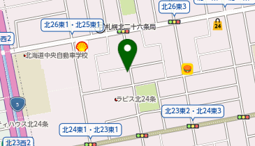 NS ハイツ 201の地図画像
