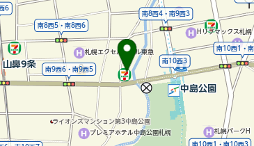 AMS TOWER 中島の地図画像