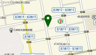 クラッセ知事公館前の地図画像