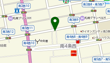 OGIZAKA MINAMI3JYO 601の地図画像