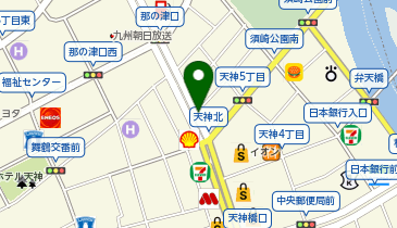 旅籠天神プライベートの地図画像