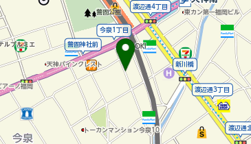 TRIP POD FUKUOKA -SNACK & BED-の地図画像