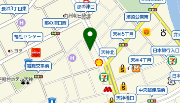 レジデンスホテル博多 13の地図画像