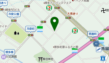 レジデンスホテル博多 15の地図画像