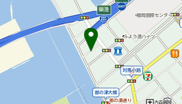 グームホテル福岡国際センターの地図画像