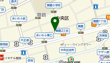 AMP FLAT TENJIN KITAの地図画像