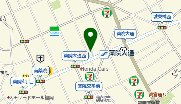 DIAMANTE YAKUINの地図画像