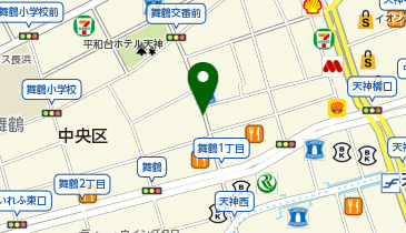 レジデンスホテル博多19の地図画像