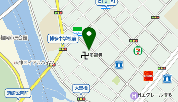 THE GRAND RESIDENCE HOTEL TENJINの地図画像