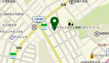 東京第一ホテル那覇シティリゾートの地図画像
