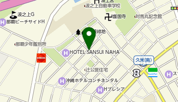 ホテル ウェーブの地図画像