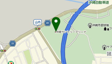 レフ沖縄アリーナ BY ベッセルホテルズの地図画像