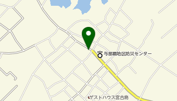 宮古島ゲストハウス YUNAPAの地図画像