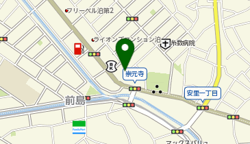 ホテルアーバンシー5 泊の地図画像