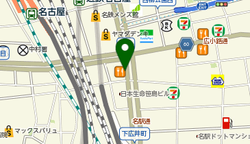 サウナ&カプセル ウェルビー名駅店 - 男性専用の地図画像