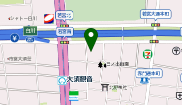 OSU 2CHOME HOUSEの地図画像
