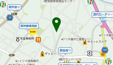 フジサワインアンドスイーツの地図画像