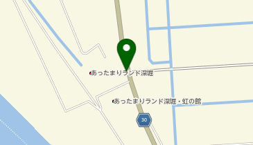 あったまり ランド 深堀の地図画像