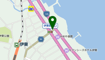 伊豆の家 MOANAの地図画像