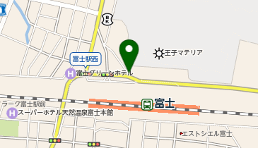 RUNNING BARE FUJIの地図画像