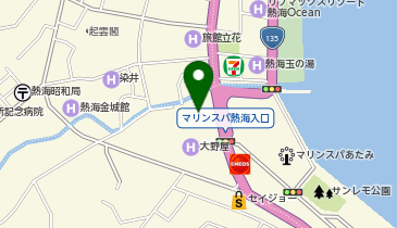 RAKUTEN STAY 熱海の地図画像