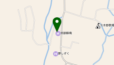 ホテル夢しずく 別邸蘇庵の地図画像