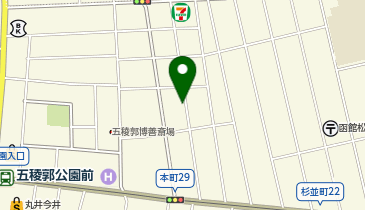 函館ゲストハウスオハナ 105の地図画像