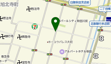 クインテッサホテル秋田の地図画像