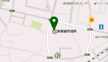 ホテルリブマックス多賀城の地図画像