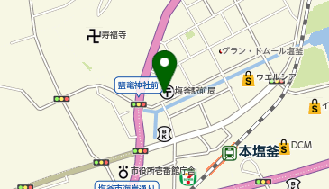 TABIST ホテル塩釜&松島の地図画像