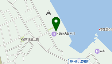 ホテル北陸古賀乃井の地図画像