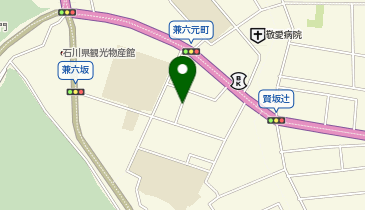 金沢貸別荘 胡蝶の地図画像