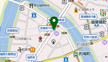 ホテルセンチュリー21広島の地図画像