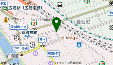 HIROSHIMA HANA HOSTEL - 広島花宿 -の地図画像