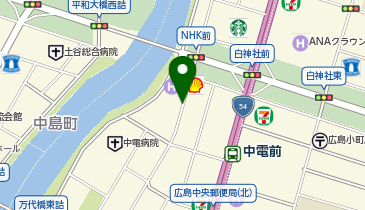 ビジネスホテル ミリオンシティの地図画像