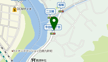 アイステージ牛田南の地図画像