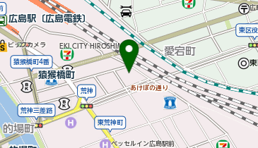 HIROSHIMA BASE HOTELの地図画像