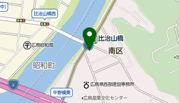 LUXES 比治山の地図画像