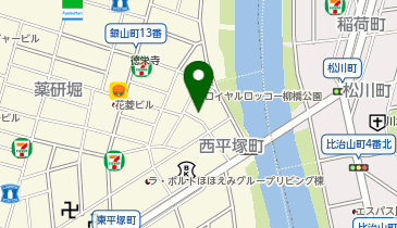 HANAGIN BUILDINGの地図画像