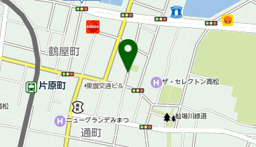 ALPHABED 高松片原町の地図画像