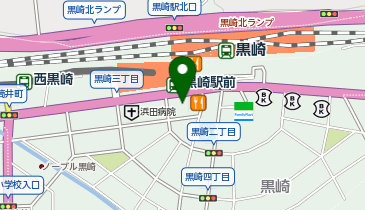 ホテルパールシティ黒崎の地図画像