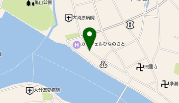 RYOKAN & SAUNA YOROZUYA HITAの地図画像