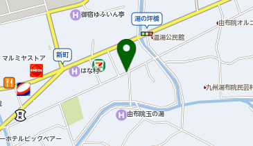 ゆふいん時遊館の地図画像