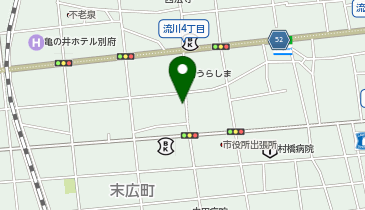 ECOL 別府の地図画像