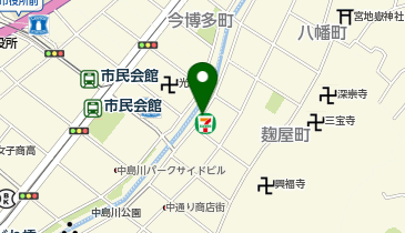 長崎インターナショナルホステルあかりの地図画像