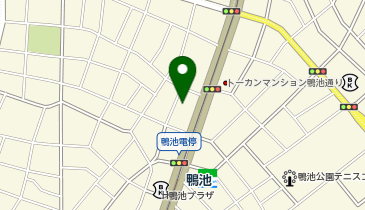 RESIDENCE HOTEL KAMOIKEの地図画像