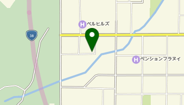 ニュー富良野ホテルの地図画像