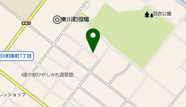 STAY IN HIGASHIKAWAの地図画像