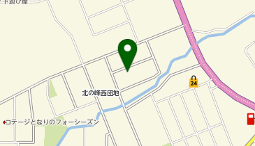 HDO 富良野ガーデンの家の地図画像